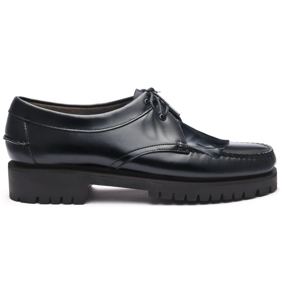 Men Sebago | James Fringe Lug - Black