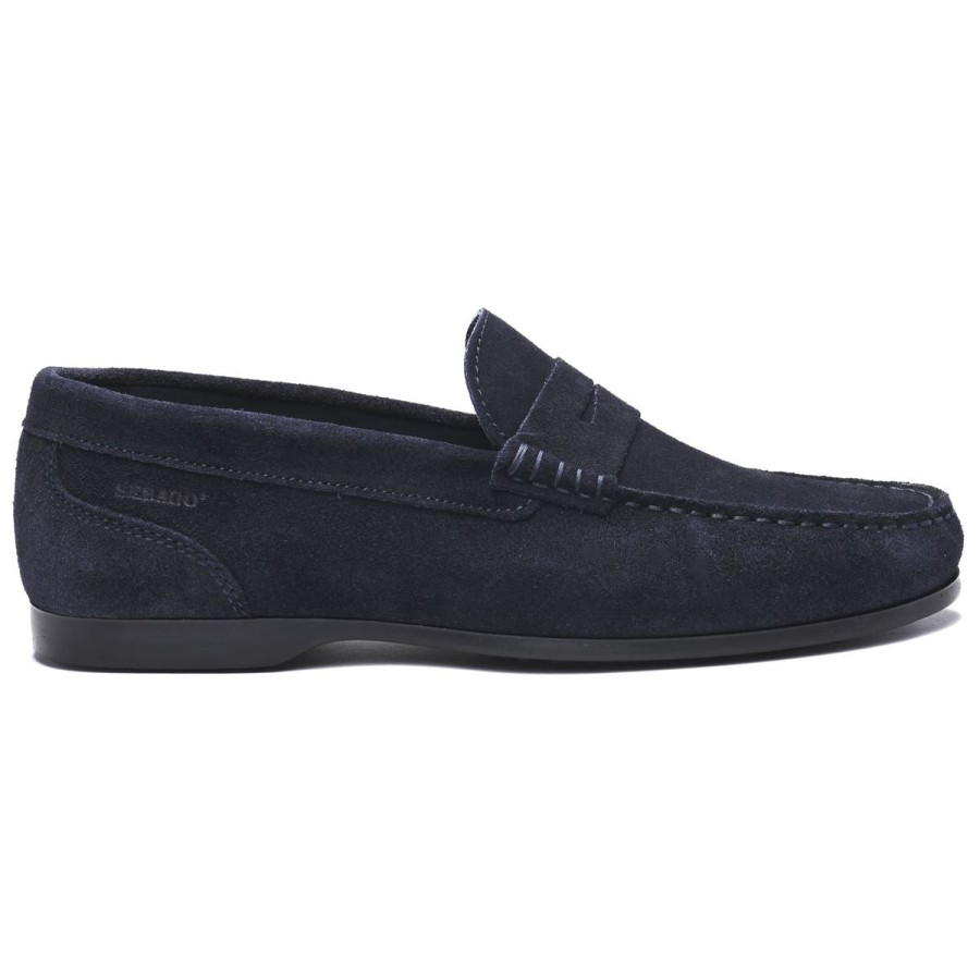 Men Sebago | Byron Suede - Navy Blue