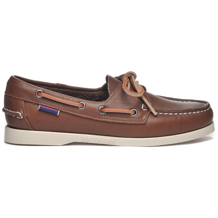 Women Sebago | Docksides Portland Woman - Brown