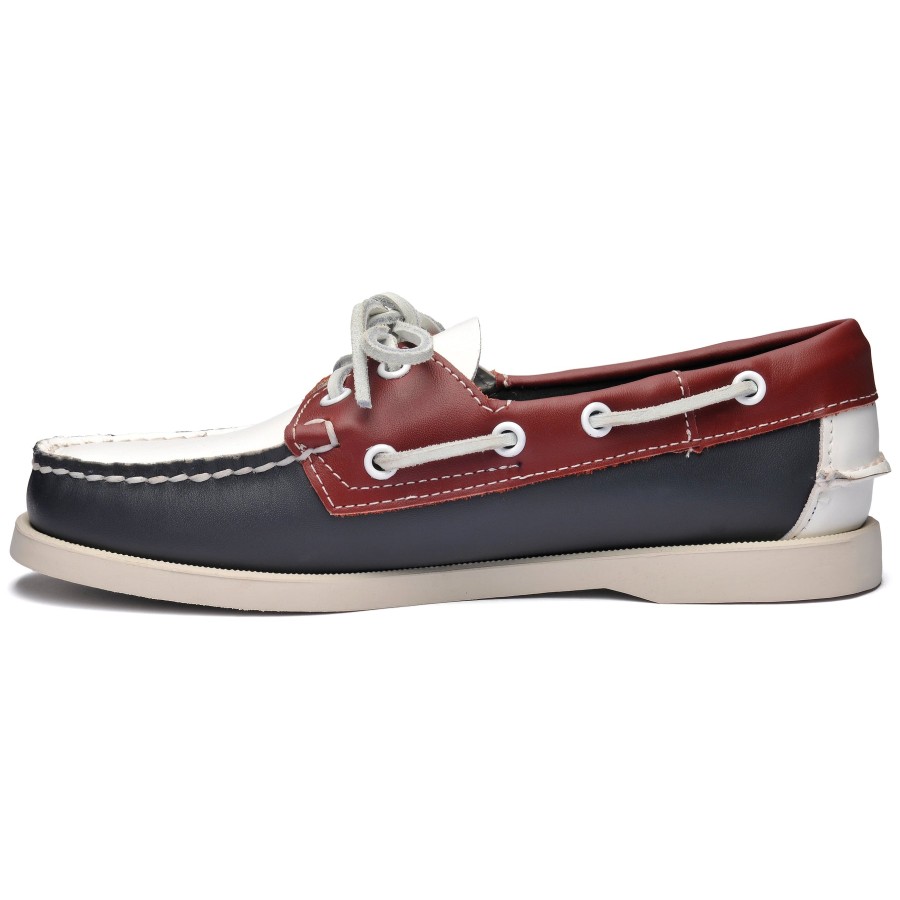 Women Sebago | Portland Spinnaker Woman - Navy & Red & White