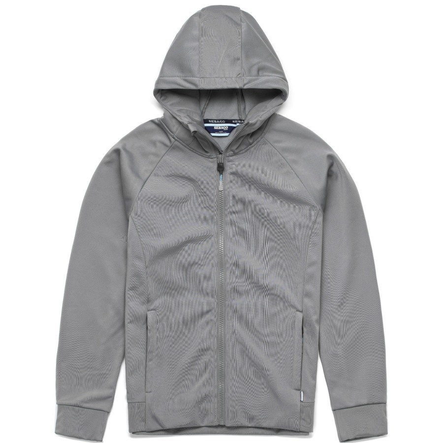 Apparel Sebago | Crew Fz Hoodie - Grey