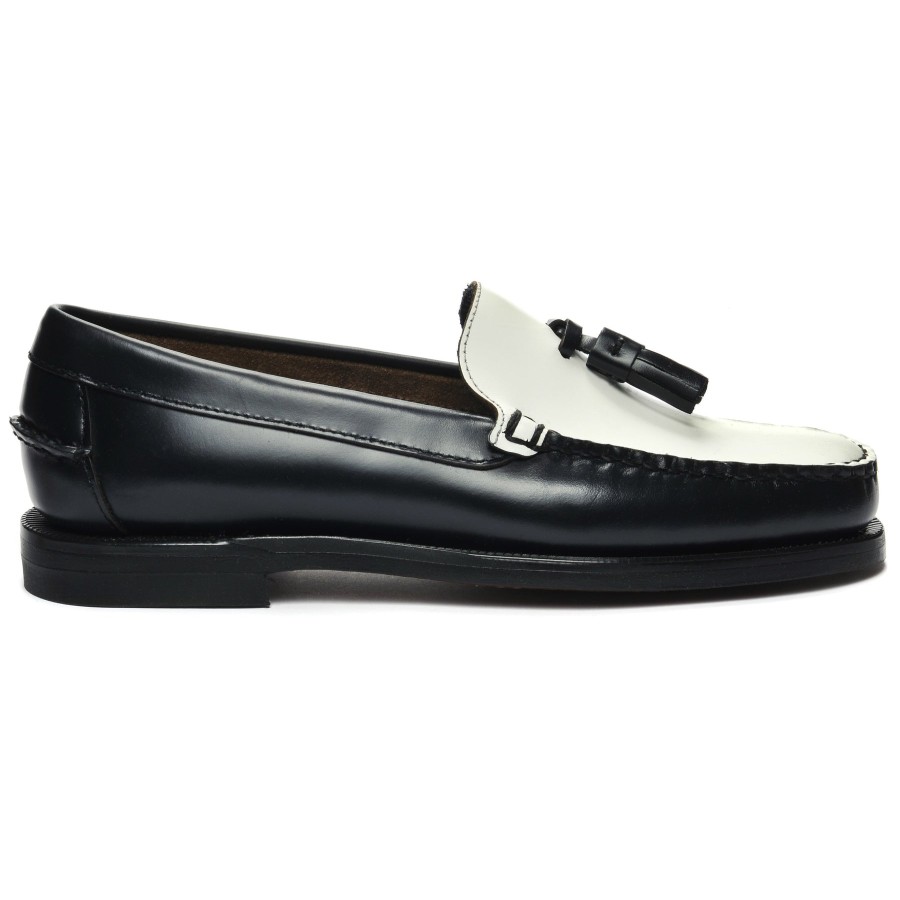 Women Sebago | Classic Will Woman - Navy Blue & White