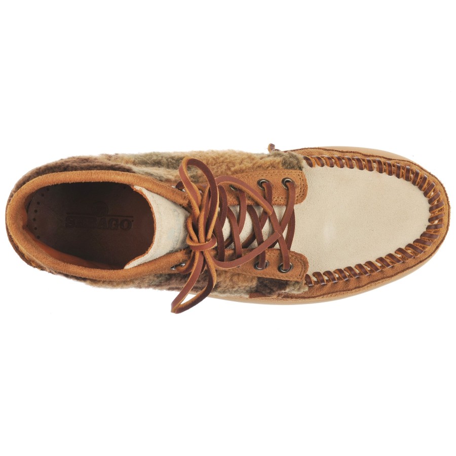 Men Sebago | Cayuga Mid Camo - Camel & Papyrus & Cognac & Camo