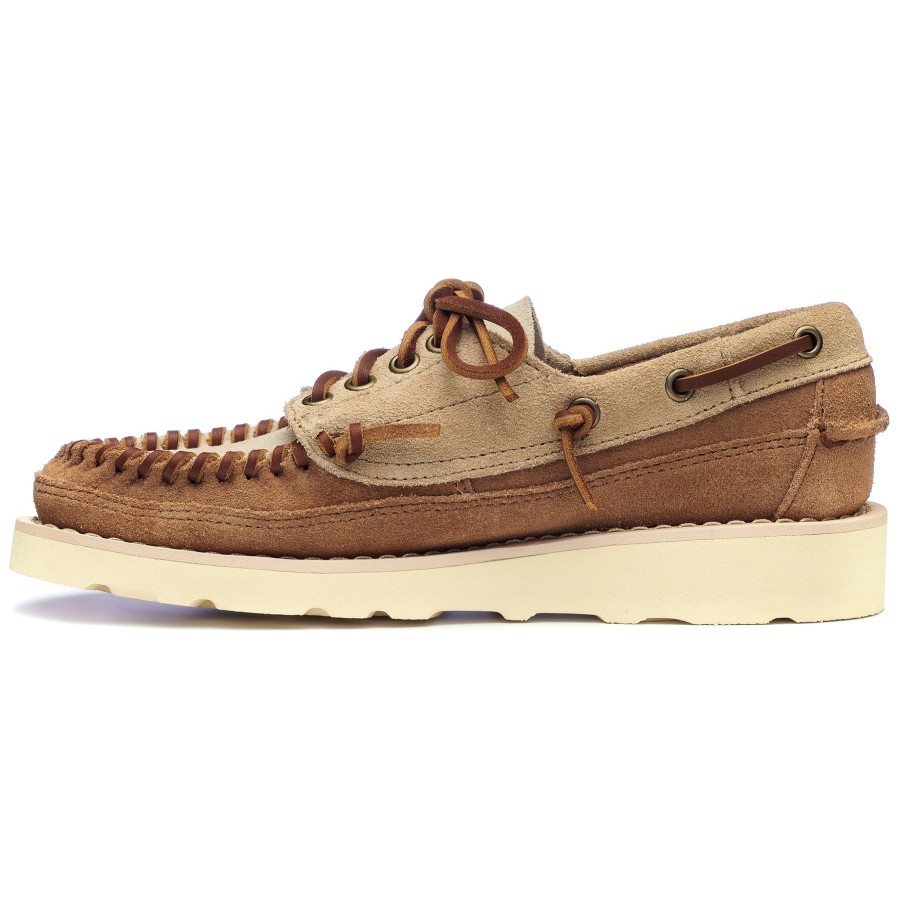 Women Sebago | Cayuga Woman - Camel & Papyrus & Cognac