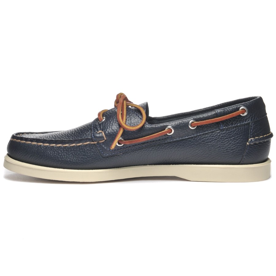 Men Sebago | Portland Martellato - Navy Blue