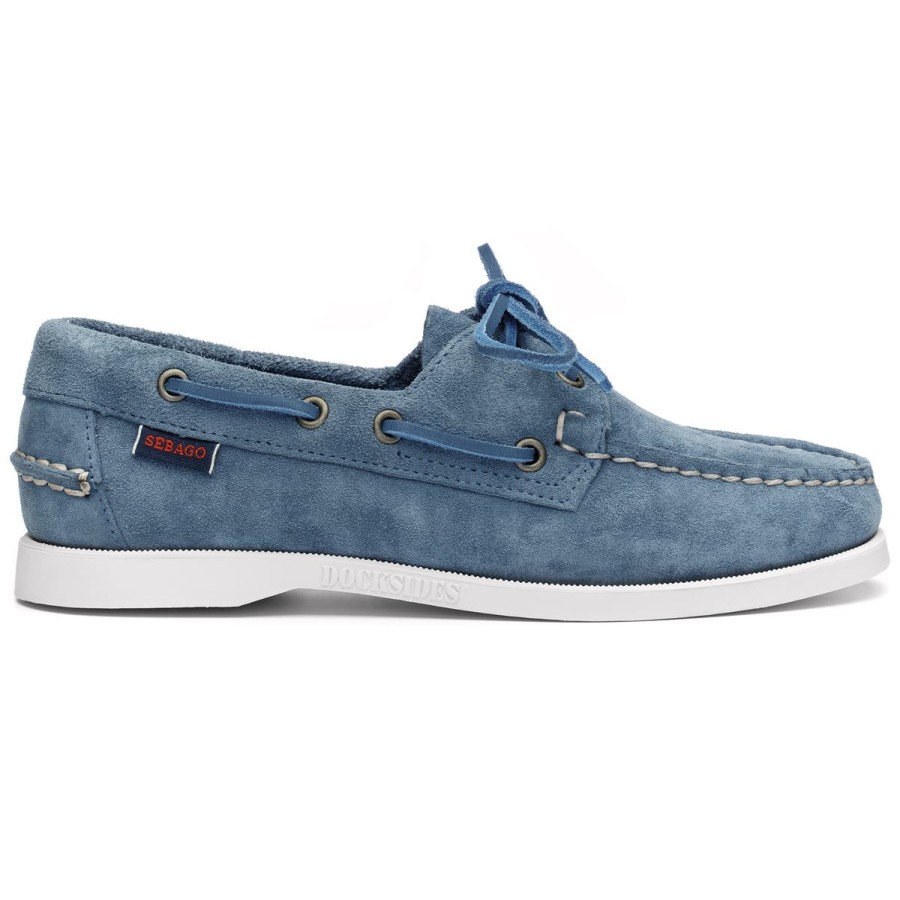 Women Sebago | Portland Roughout Woman - Indigo