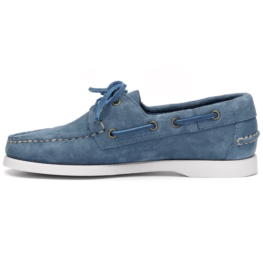 Women Sebago | Portland Roughout Woman - Indigo