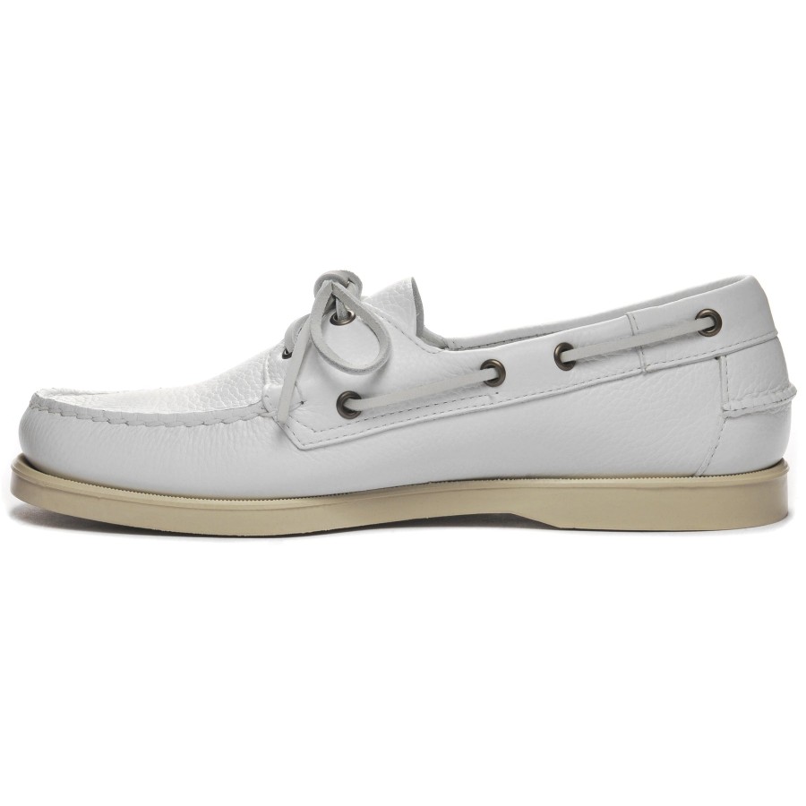 Men Sebago | Portland Martellato - White