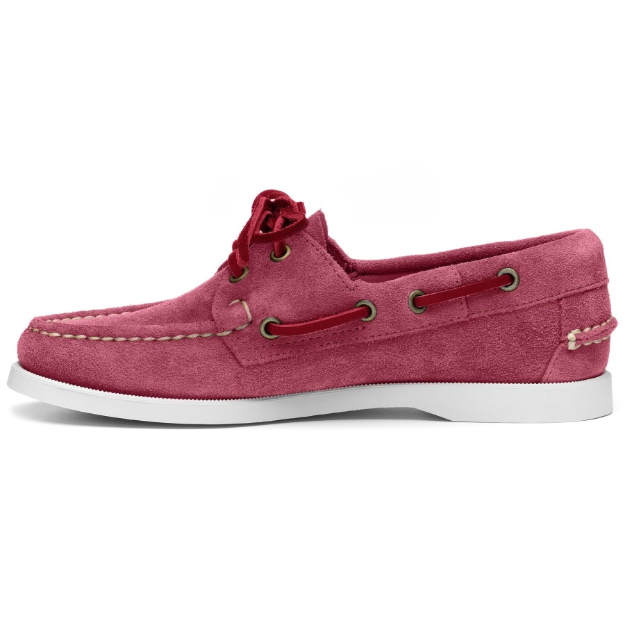 Women Sebago | Portland Roughout Woman - Rose Cupcake