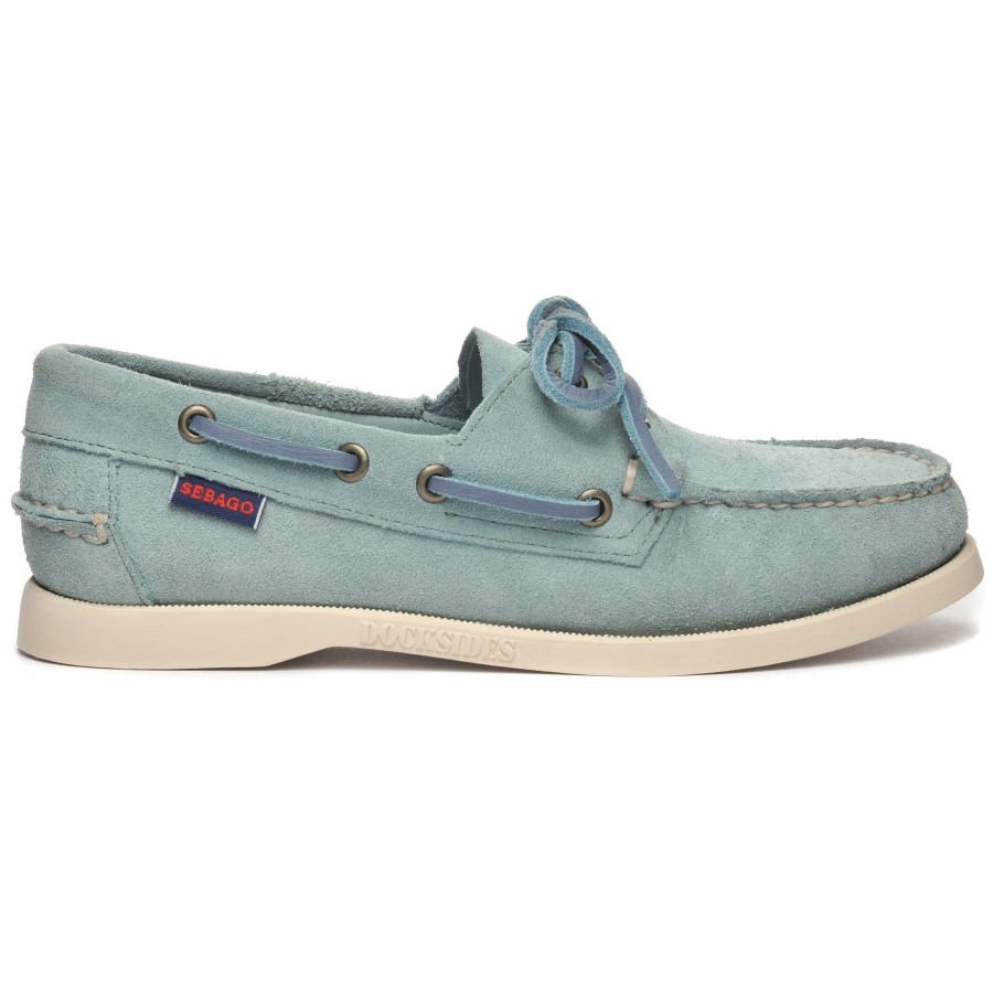 Women Sebago | Portland Roughout Woman - Lichen