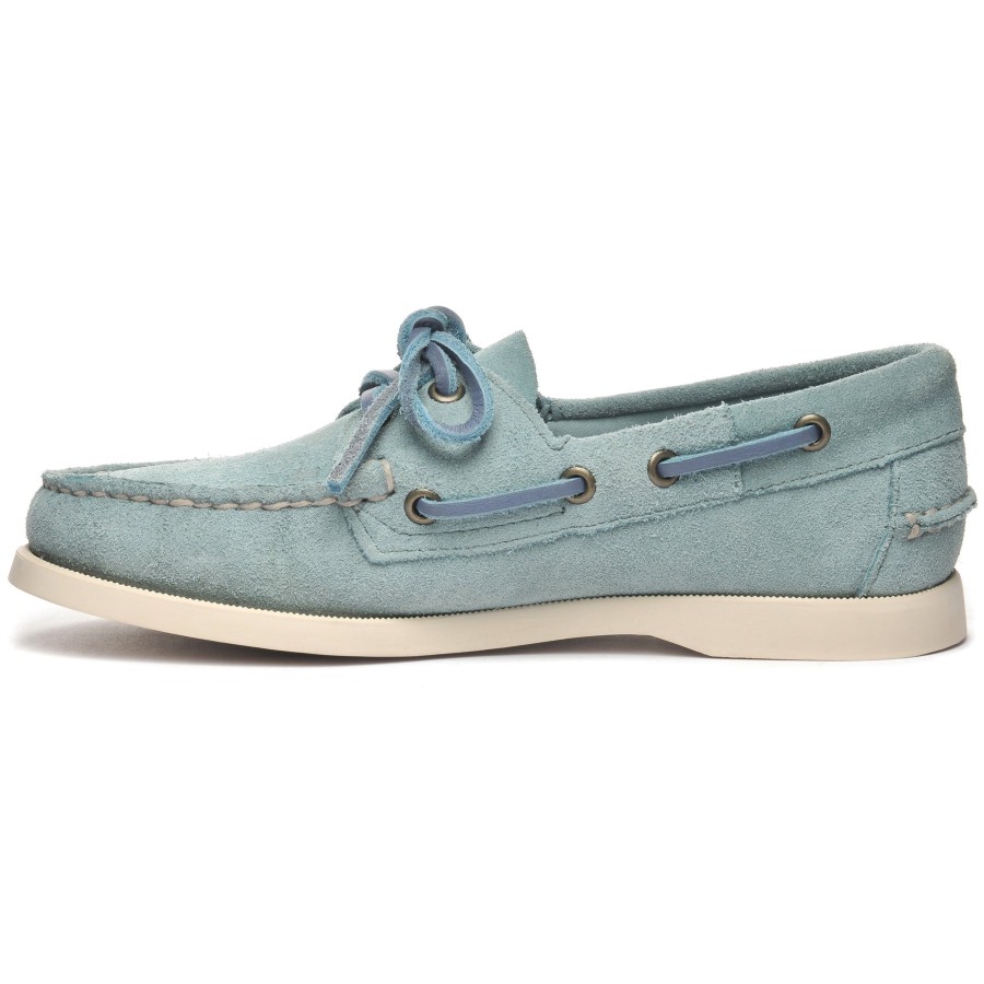 Women Sebago | Portland Roughout Woman - Lichen