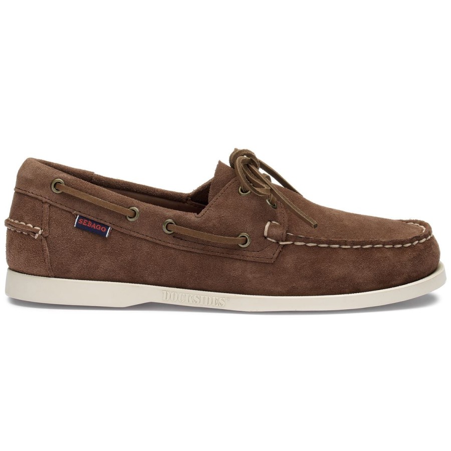 Men Sebago | Portland Roughout - Brown