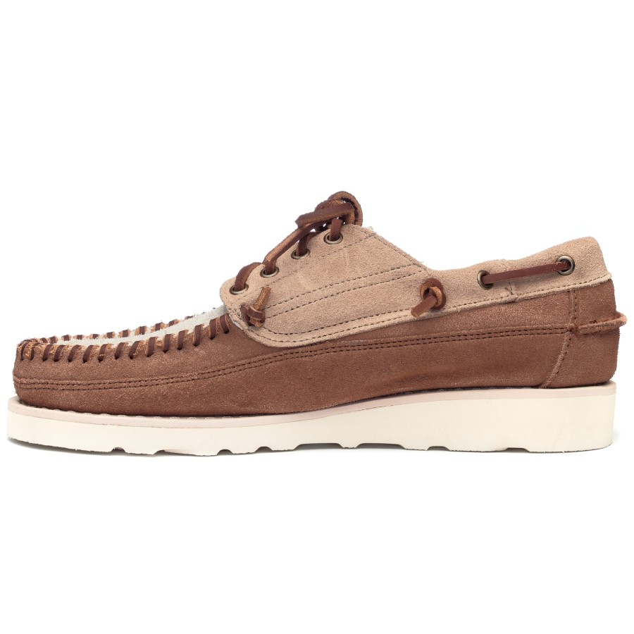 Men Sebago | Cayuga - Camel & Papyrus & Cognac