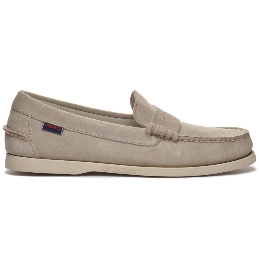 Men Sebago | Dan Boat Roughout - Taupe