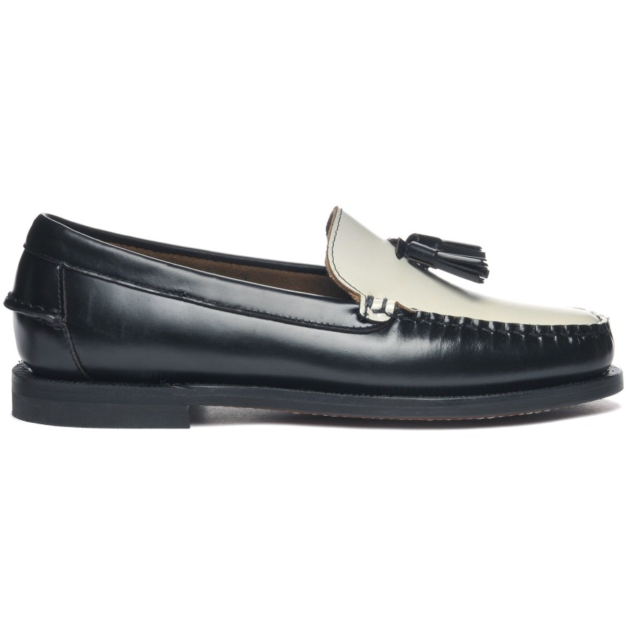 Women Sebago | Classic Will Woman - Black & White