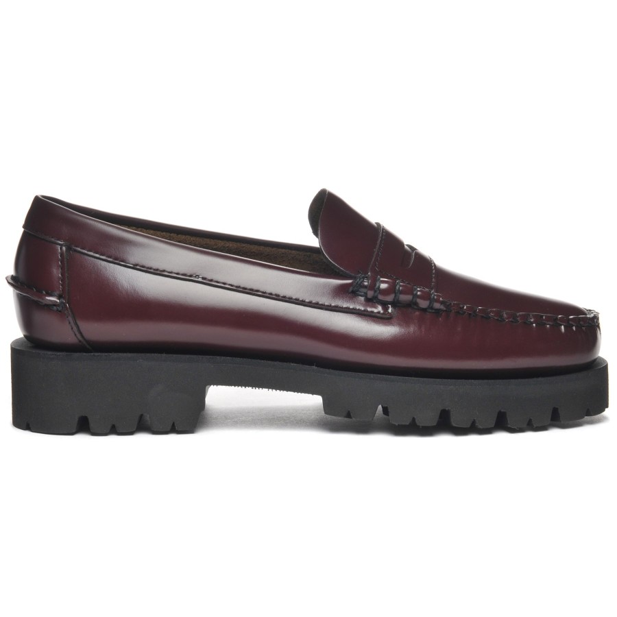 Women Sebago | Dan Lug Woman - Garnet