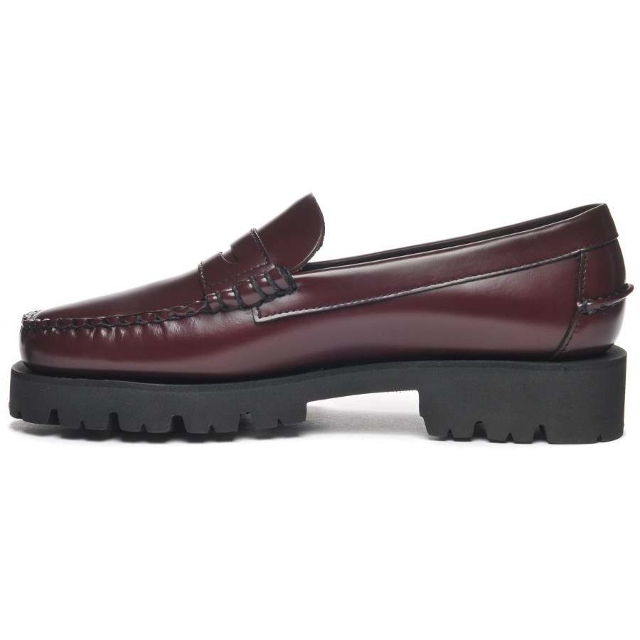 Women Sebago | Dan Lug Woman - Garnet