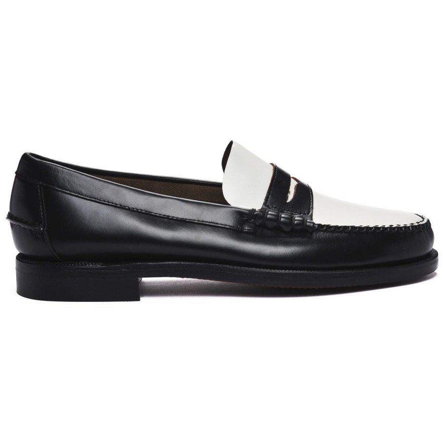 Men Sebago | Classic Dan - Black & White