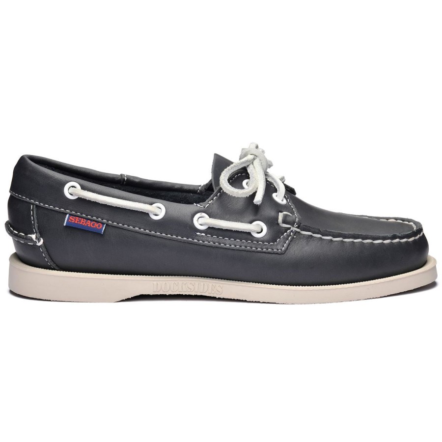 Women Sebago | Docksides Portland Woman - Navy Blue