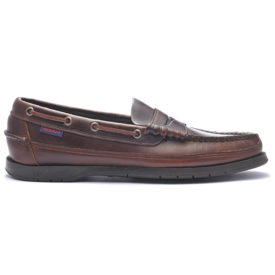 Men Sebago | Sloop - Brown Gum