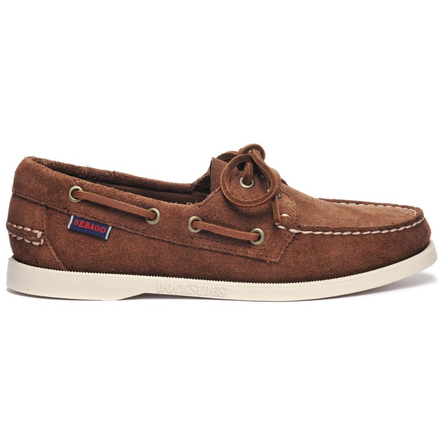 Women Sebago | Portland Roughout Woman - Dark Brown