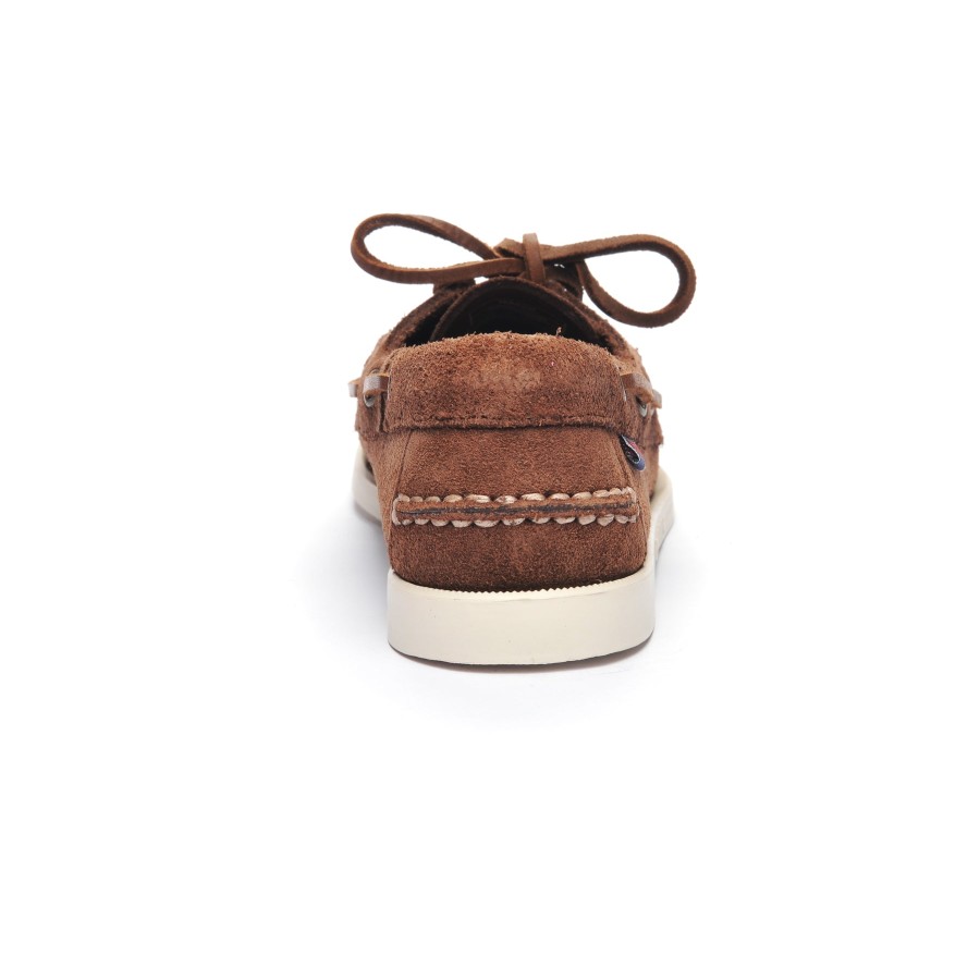 Women Sebago | Portland Roughout Woman - Dark Brown