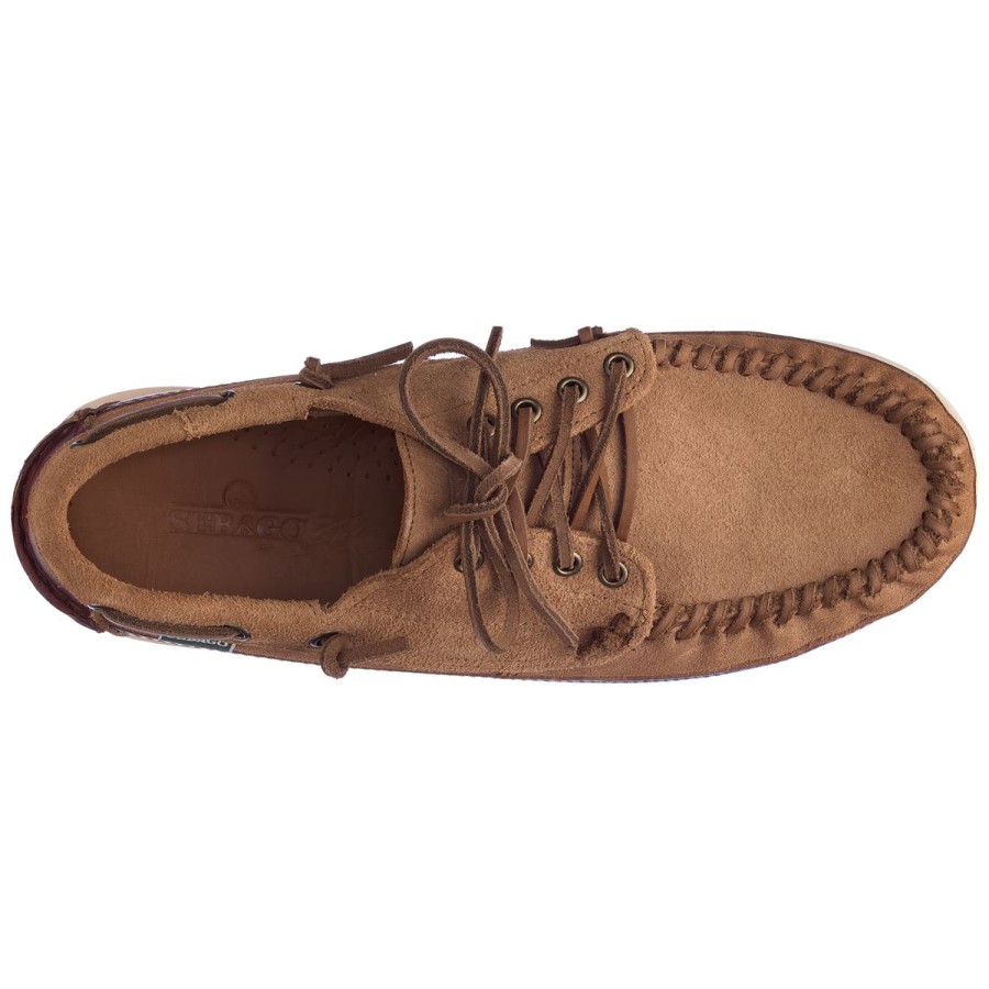 Men Sebago | Keuka Lea Canoe Moc - Cognac & Brown