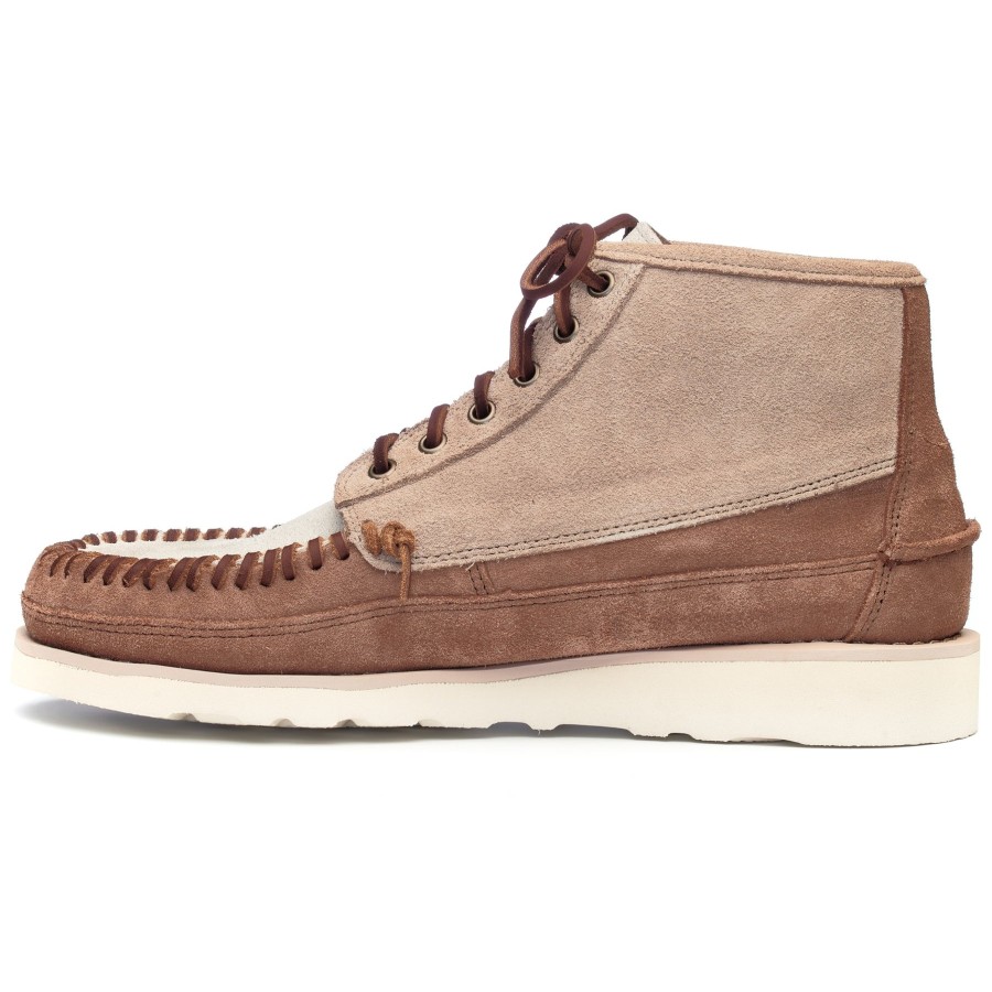 Men Sebago | Cayuga Mid - Camel & Papyrus & Cognac