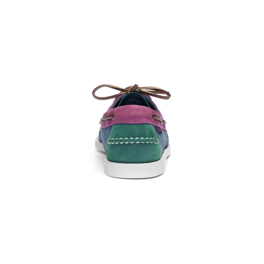 Men Sebago | Rossisland - Navy & Teal & Magenta & Mustard