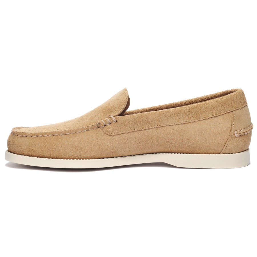 Men Sebago | Frank Boat Roughout - Camel