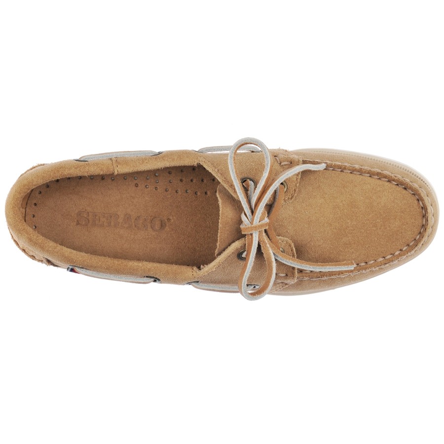 Women Sebago | Portland Roughout Woman - Camel