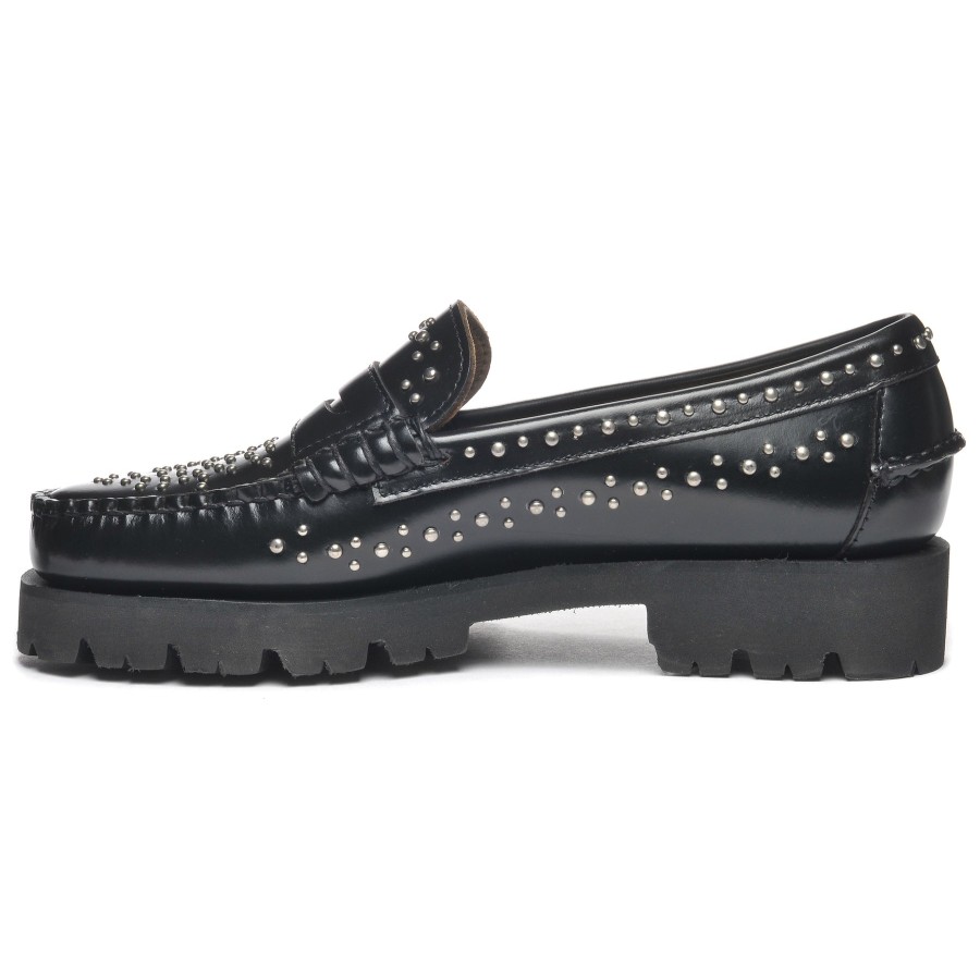 Women Sebago | Dan Lug Studs Woman - Black