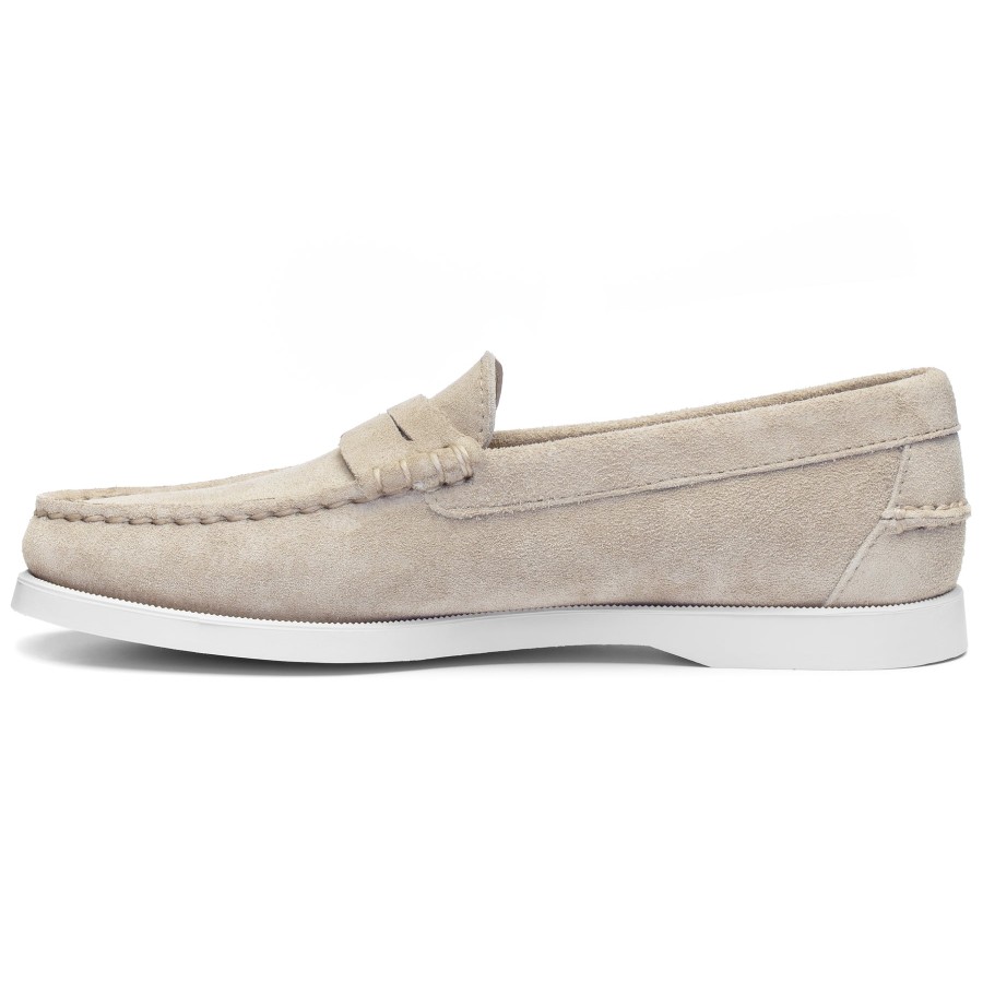 Women Sebago | Dan Boat Roughout Woman - Taupe