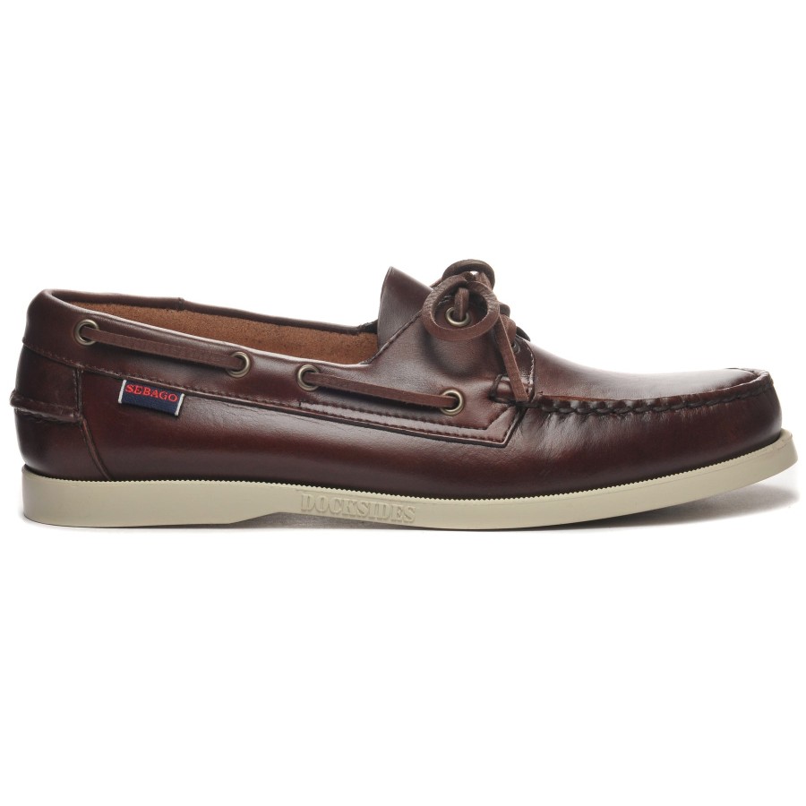 Men Sebago | Portland Veg Total Ht - Dark Brown