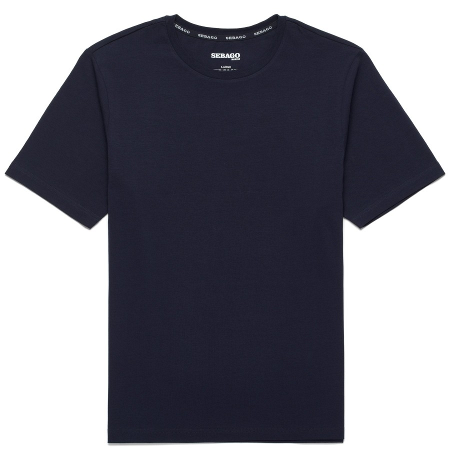 Apparel Sebago | Crew T-Shirt - Blue Marine