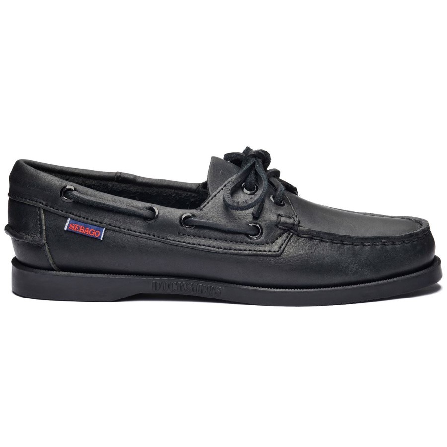 Women Sebago | Docksides Portland Woman - Black