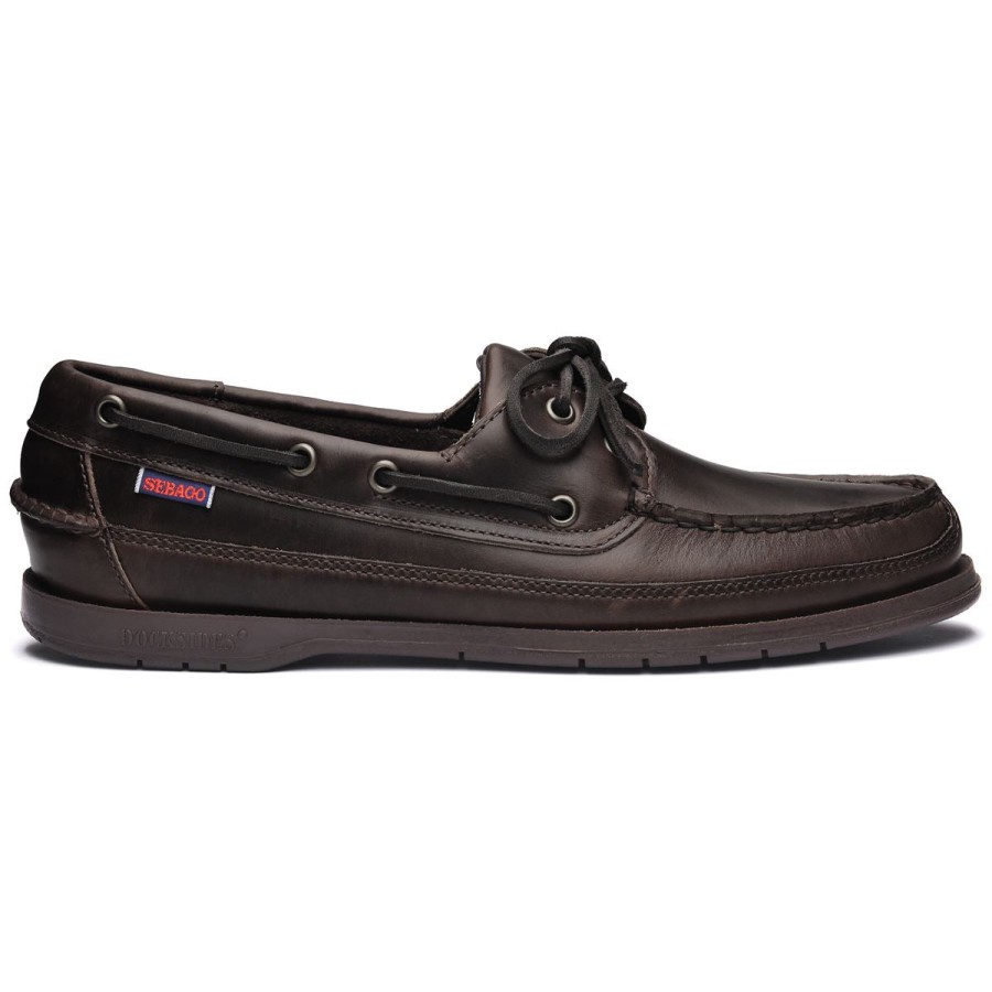 Men Sebago | Schooner - Dark Brown