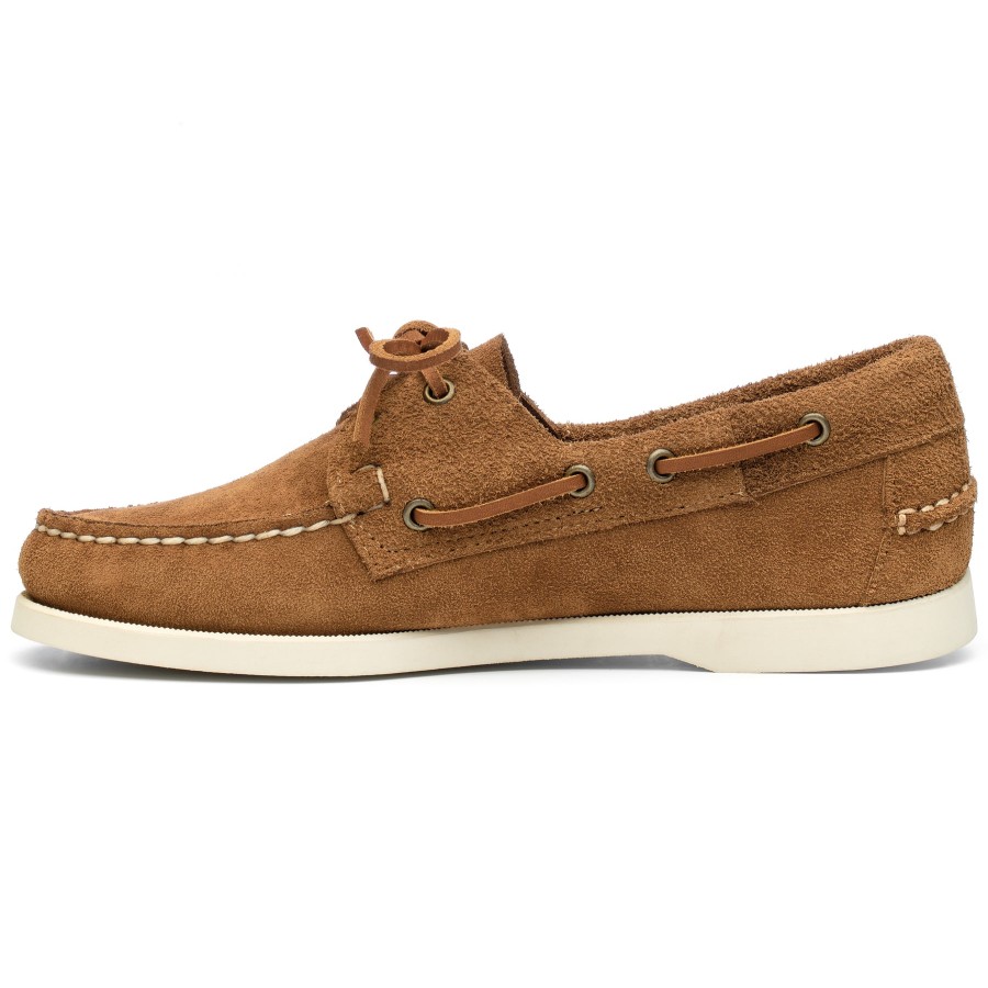 Women Sebago | Portland Roughout Woman - Cognac