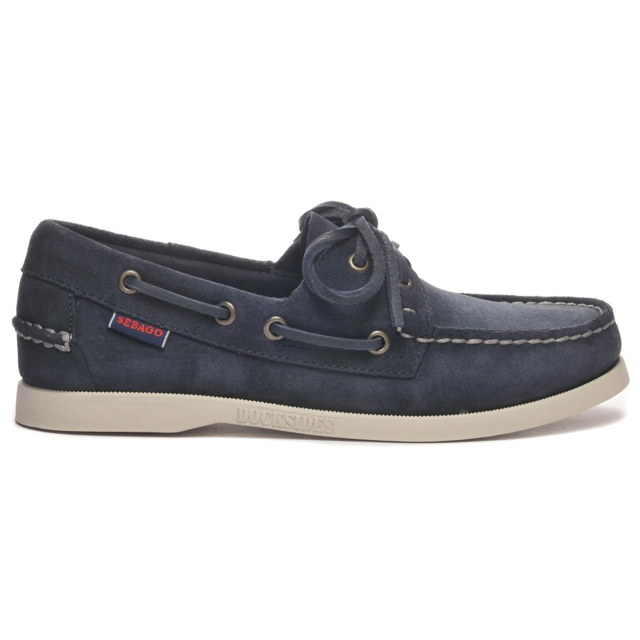 Women Sebago | Portland Roughout Woman - Blue Universe