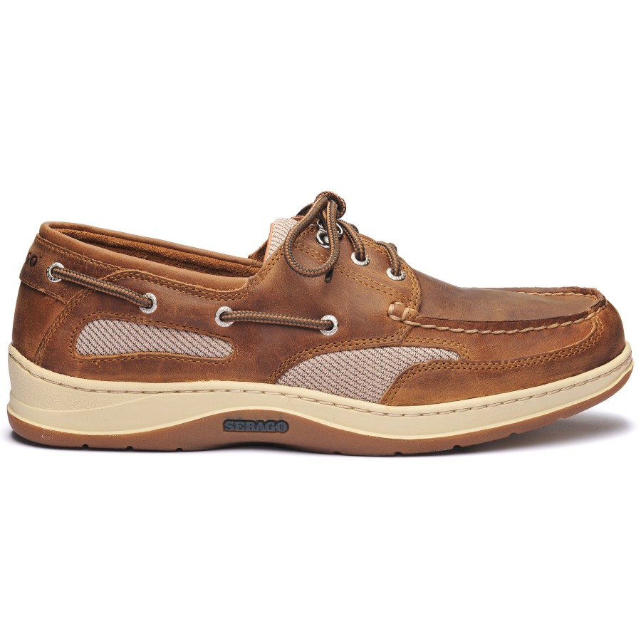 Men Sebago | Clovehitch Ii Fgl Waxed - Brown Cinnamon