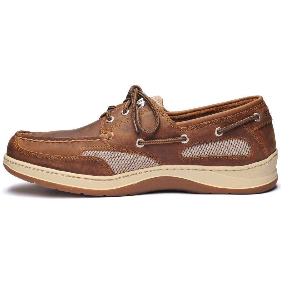 Men Sebago | Clovehitch Ii Fgl Waxed - Brown Cinnamon