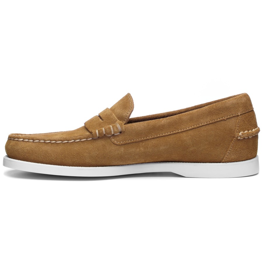 Men Sebago | Dan Boat Roughout - Cognac