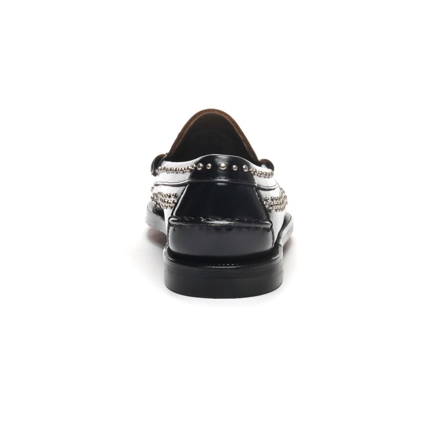 Men Sebago | Dan Studs - Black & White