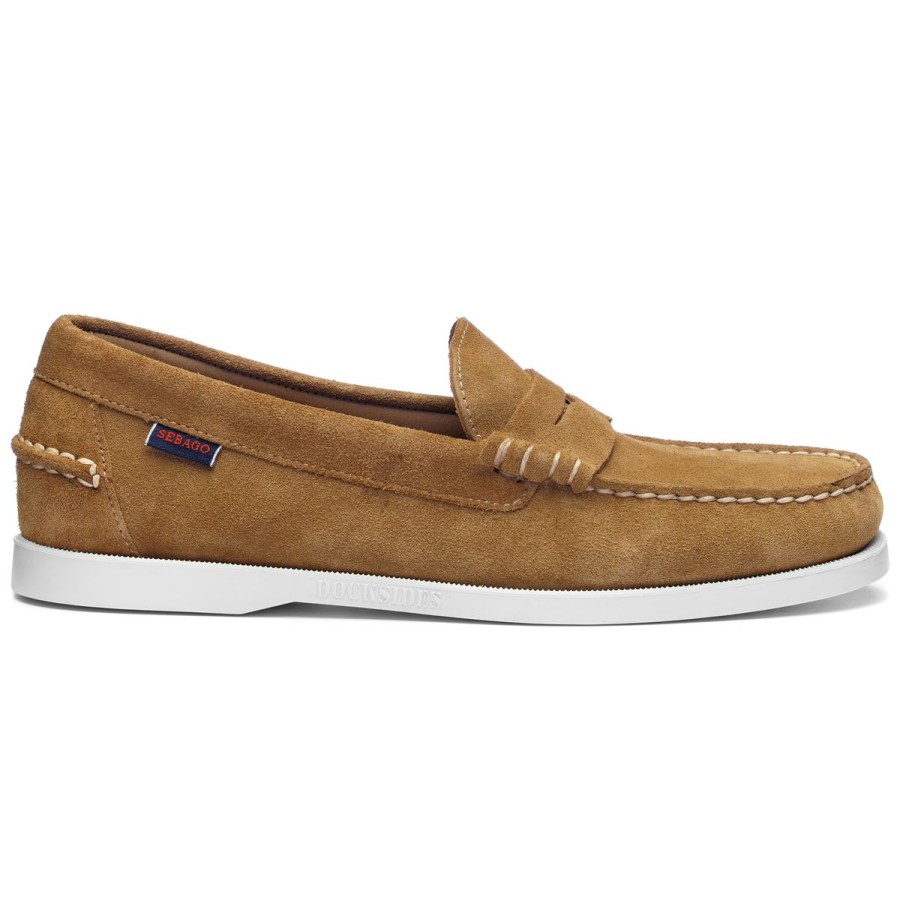 Men Sebago | Dan Boat Roughout - Cognac