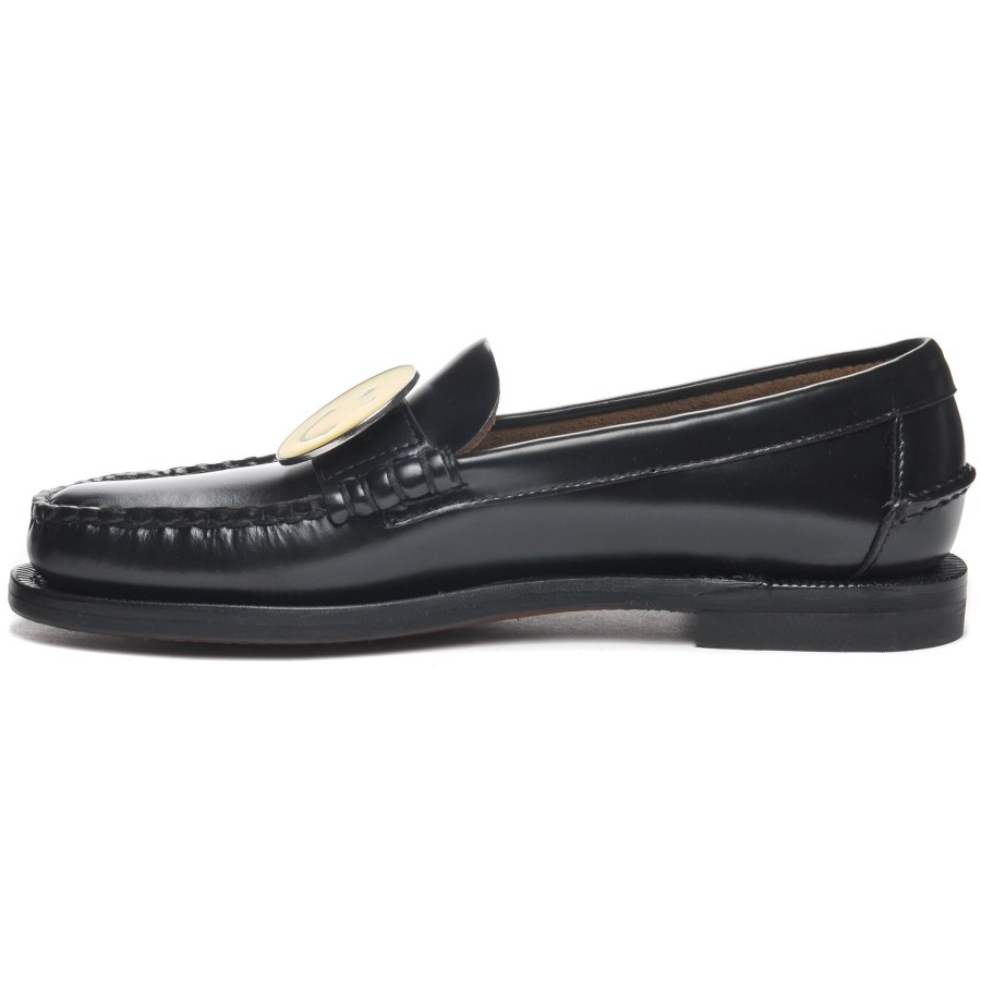 Women Sebago | Dan Charms Woman - Black Smile