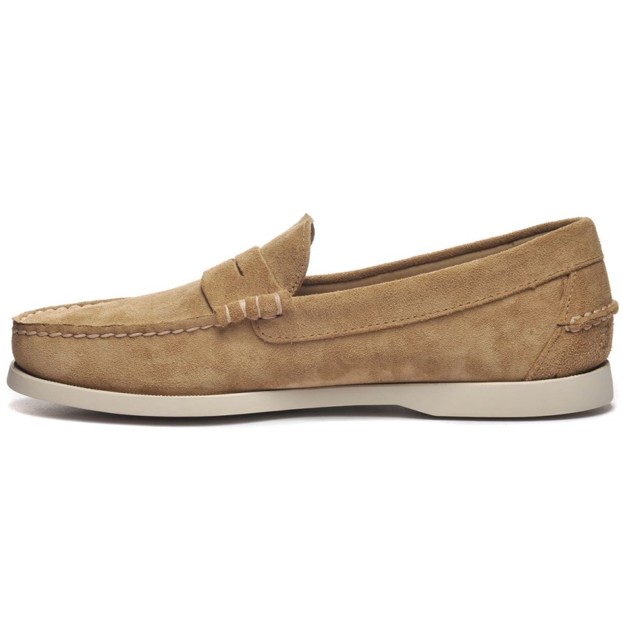 Men Sebago | Dan Boat Roughout - Camel