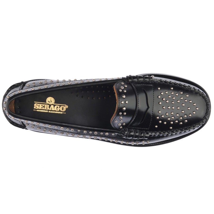 Women Sebago | Dan Studs Woman - Black