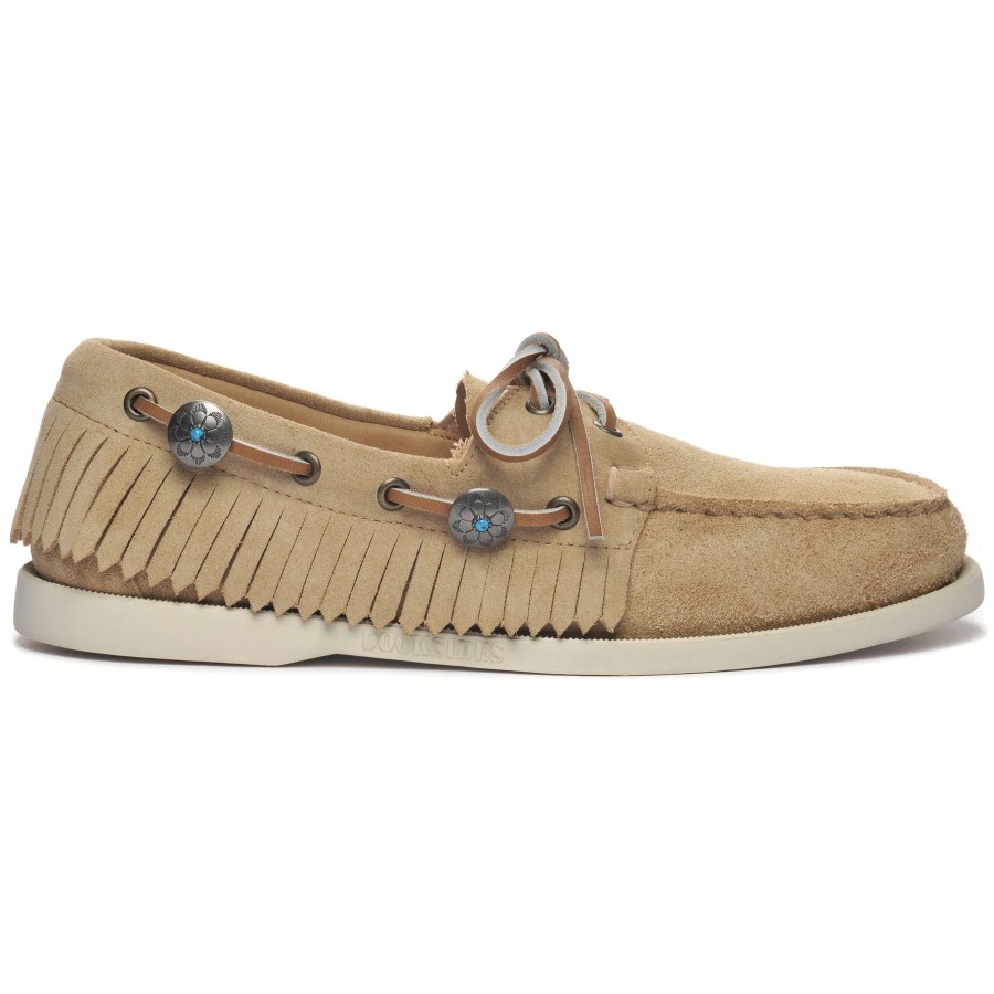 Men Sebago | Portland Fringes - Camel