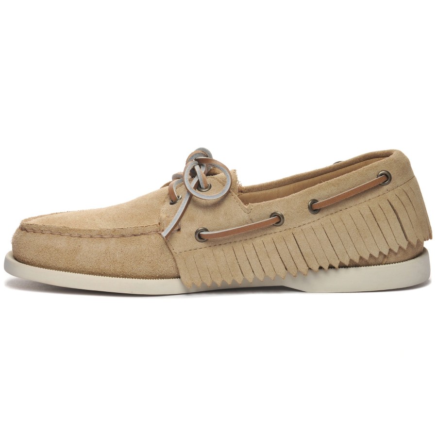 Men Sebago | Portland Fringes - Camel