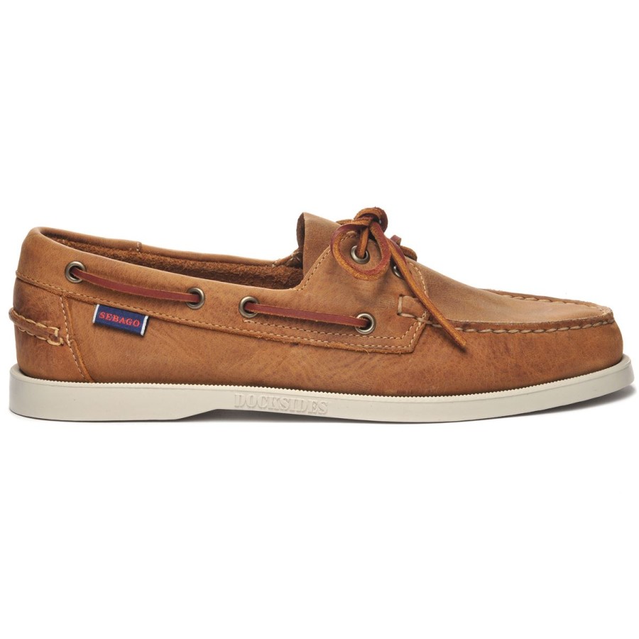 Men Sebago | Docksides Portland Crazy H - Tan